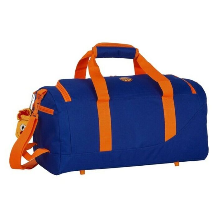 Sac de sport Valencia Basket Bleu Orange (50 x 25 x 25 cm) 3