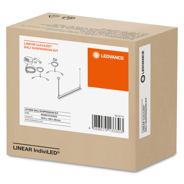 Ledvance [LVE-4058075133303] Kit de Suspension LED "Indiviled" pour Luminaires DALI 1