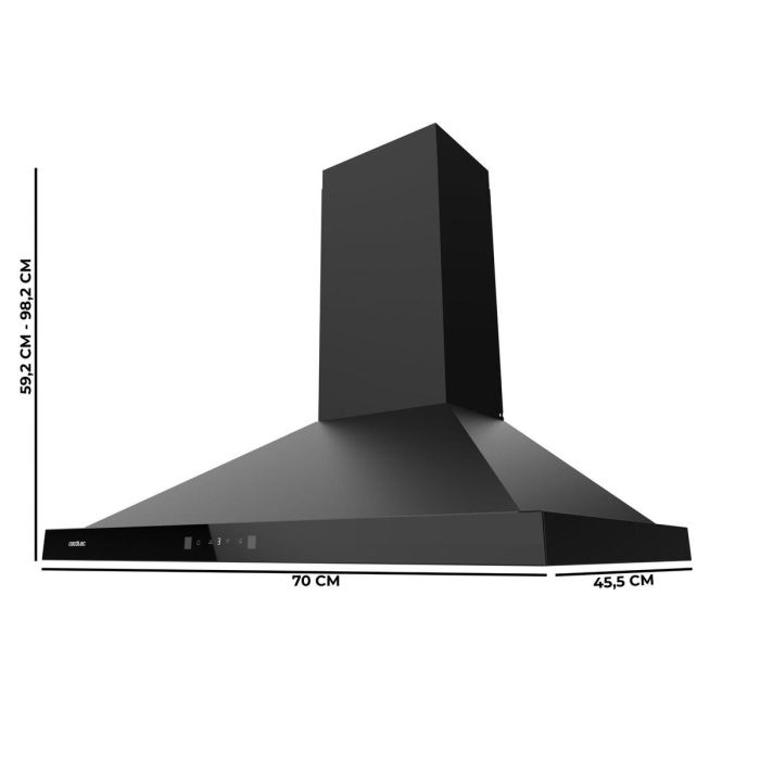 Hotte standard Cecotec Flux PT 704400 Noir 3