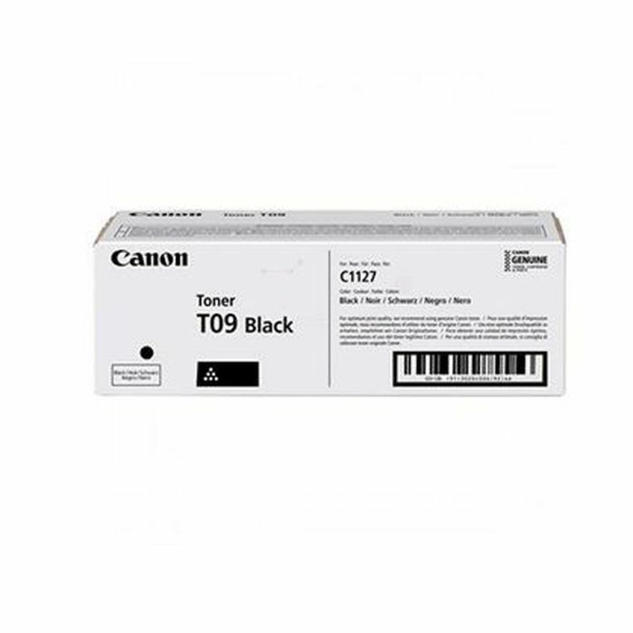 Canon Toner T09 BK Noir, Référence OEM T09, Rendement 7600 Pages