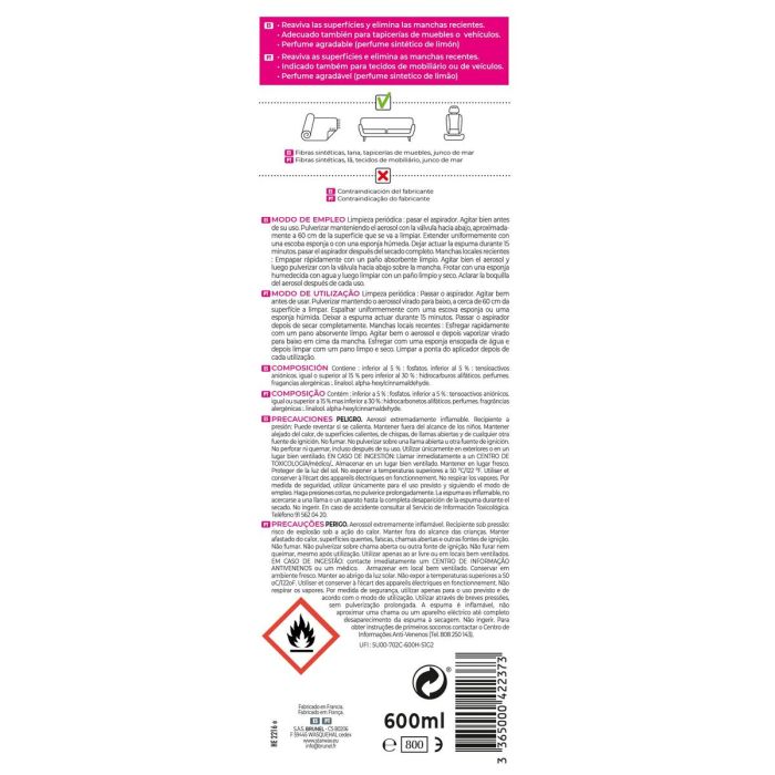 Nettoyant pour tapis Starwax 600 ml 1