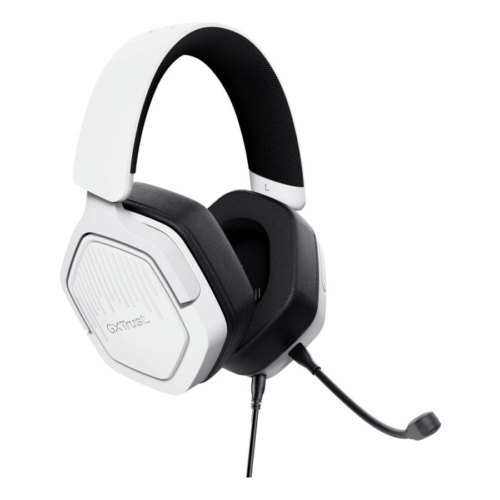 Casques avec Micro Gaming Trust GXT492W Carus Blanc 6 Casques avec Micro Gaming Trust GXT492W Carus Blanc 6