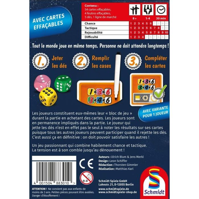 Jeu de société Schmidt Spiele Donnant Donnant (FR) 1 Jeu de société Schmidt Spiele Donnant Donnant (FR) 1