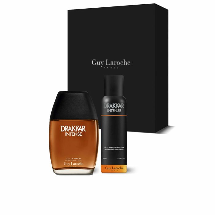 Drakkar Drakkar Intense Coffret 2 pcs : Eau de Parfum 100 ml + Déodorant Vaporisateur 200 ml pour Homme