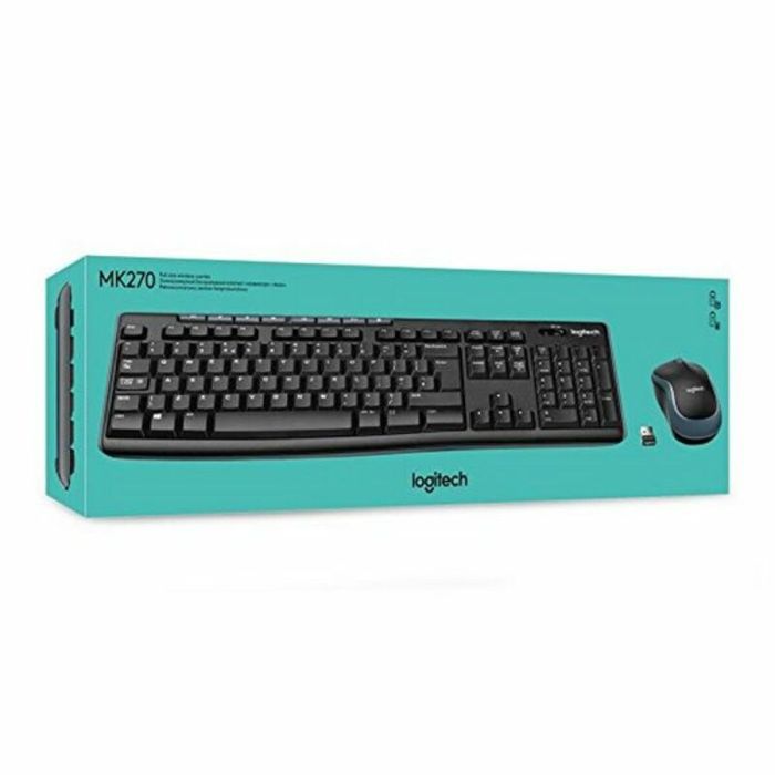 Clavier et souris sans fil Logitech MK270 Noir Espagnol Espagnol Qwerty 4