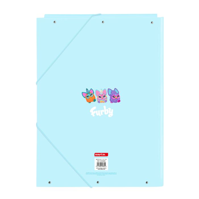 Dossier Furby Bleu ciel A4 1