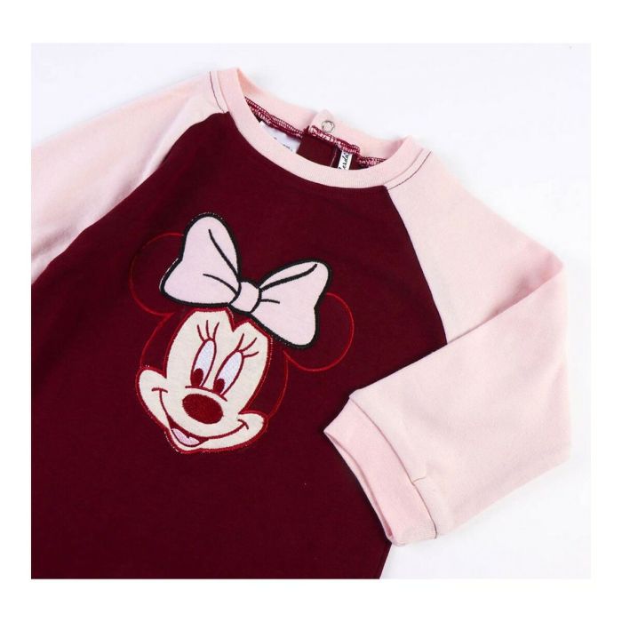 Barboteuse à Manches Longues pour Bébé Minnie Mouse Bordeaux 7 Barboteuse à Manches Longues pour Bébé Minnie Mouse Bordeaux 7