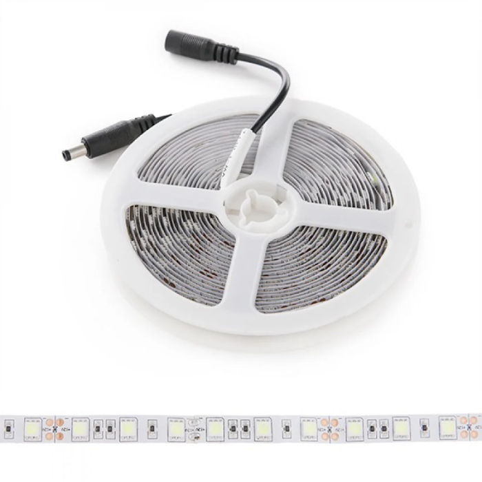 Tira LED SMD5050 60W 12VDC IP65 5m Azul Hielo [CA-5050-300-IP65-IB] 1