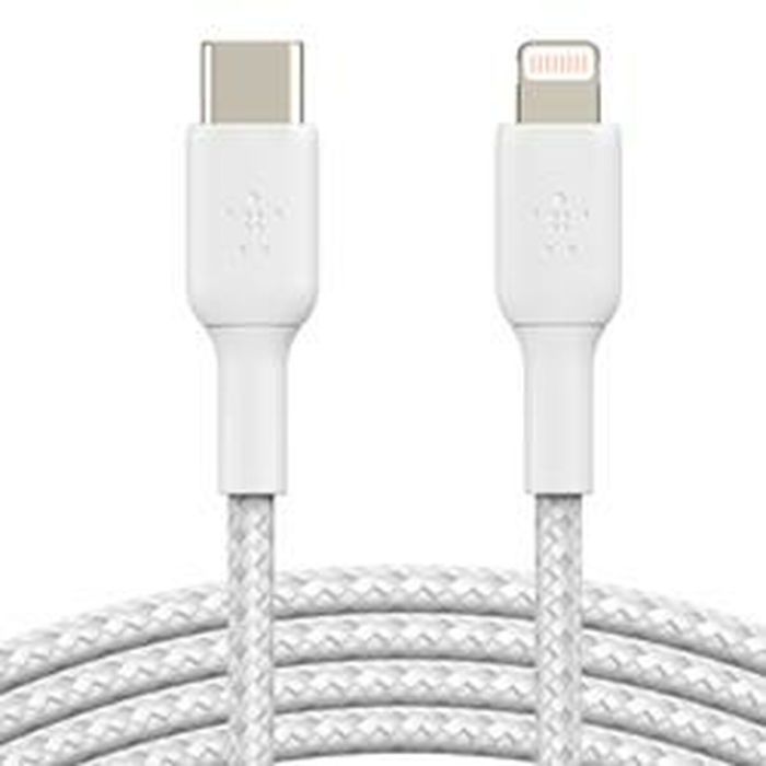Câble Lightning Belkin CAA004BT2MWH Blanc 2 m 1
