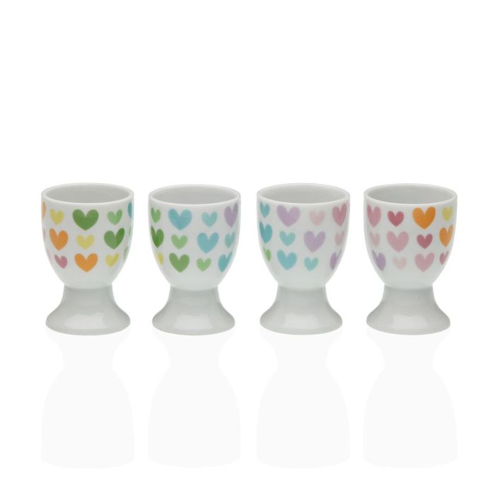 Set de Bols Versa Porcelaine 4,5 x 6,5 x 4,5 cm 4 Pièces