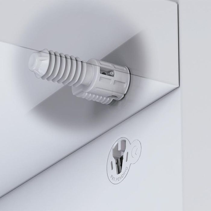 Enganche Union Lejas Secret Maxi Espesor 25 Italiana Ferramenta 1