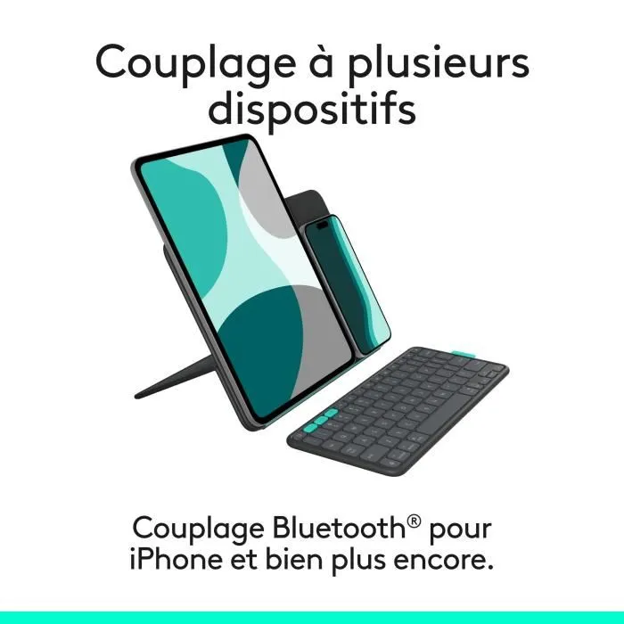 Logitech Flip Folio - Étui clavier Bluetooth détachable pour iPad Pro 11" M4/M5 et iPad Air 11" M2/M3 (5e génération 2024) - Graphite Logitech Flip Folio - Étui clavier Bluetooth détachable pour iPad Pro 11" M4/M5 et iPad Air 11" M2/M3 (5e génération 2024) - Graphite