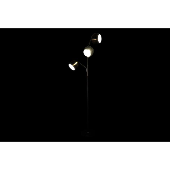 Lampadaire DKD Home Decor 35 x 25 x 167 cm Verre Métal Blanc 220 V 50 W 2 Lampadaire DKD Home Decor 35 x 25 x 167 cm Verre Métal Blanc 220 V 50 W 2