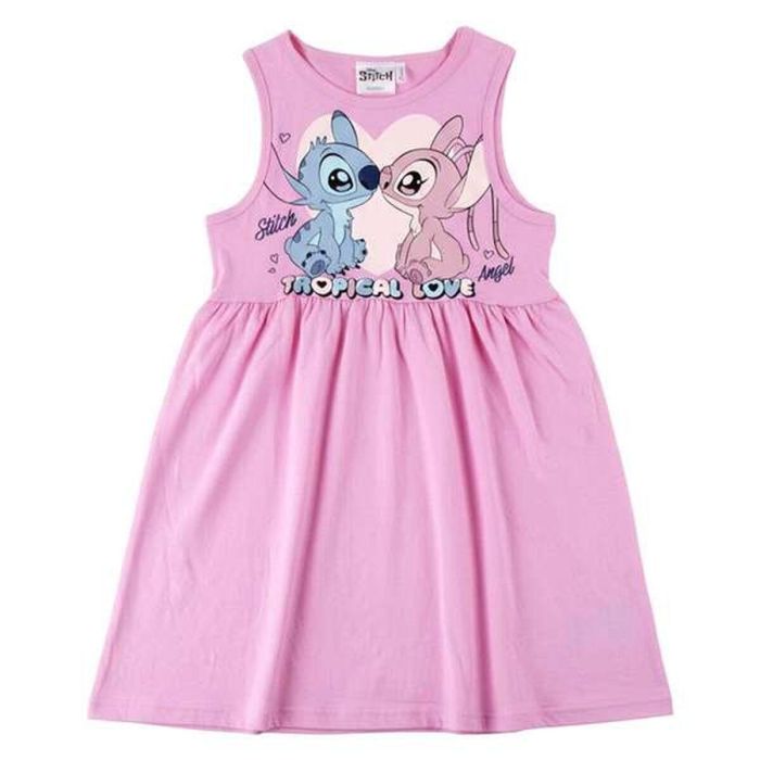 Robe Stitch Rose 5-6 Ans 0 Robe Stitch Rose 5-6 Ans 0