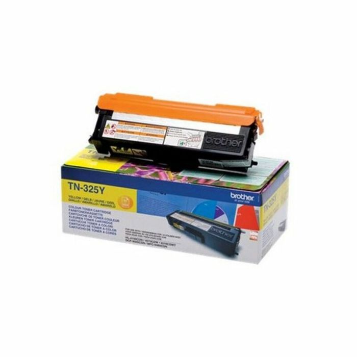 Toner original Brother TN-325Y Jaune 1