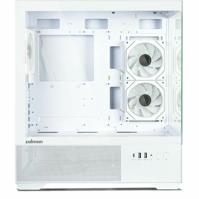 Boîtier ATX semi-tour Zalman CHRONIX WHITE Blanc 2