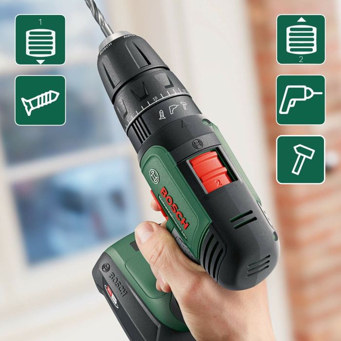 Perceuse à Percussion BOSCH UniversalImpact 18 18 V 34 Nm 5 Perceuse à Percussion BOSCH UniversalImpact 18 18 V 34 Nm 5