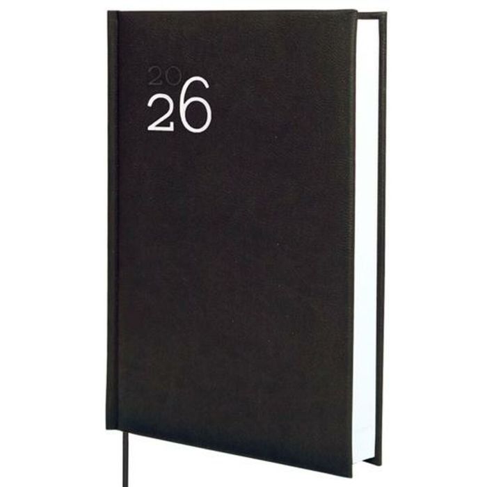 Agenda Finocam DYNAMIC MILANO Noir A5 21 x 27 cm 2026