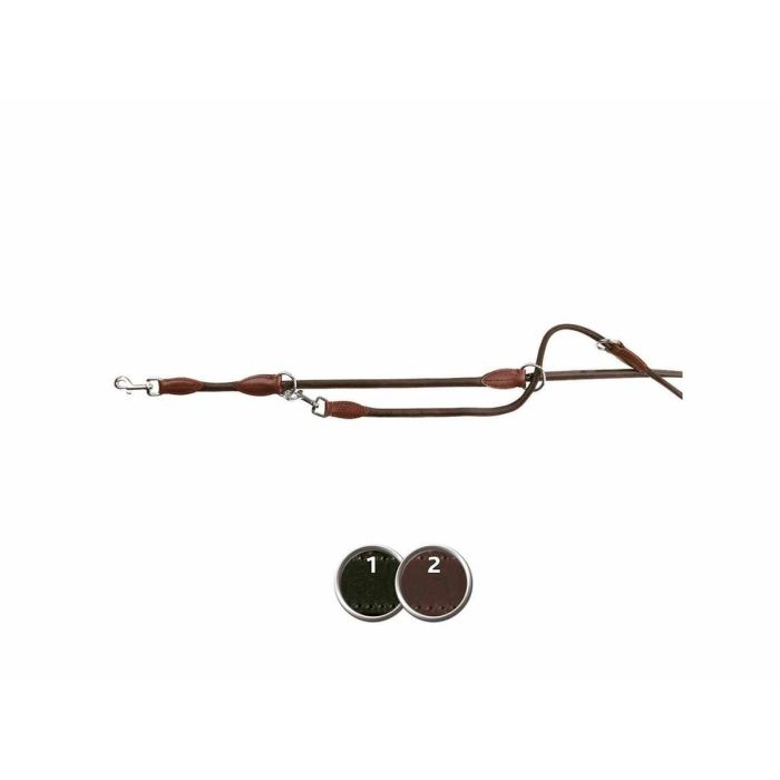 Laisse réglable pour chien Trixie Noir 2 m S/M 2 Laisse réglable pour chien Trixie Noir 2 m S/M 2