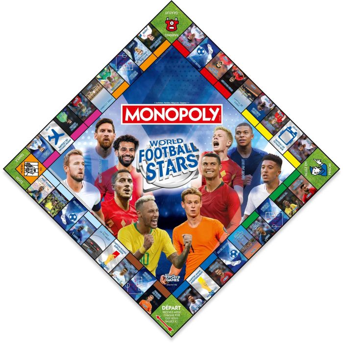 Winning Moves MONOPOLY World Football Stars - Jeu de société - JUGADA GANADORA - 8 ans et plus 1