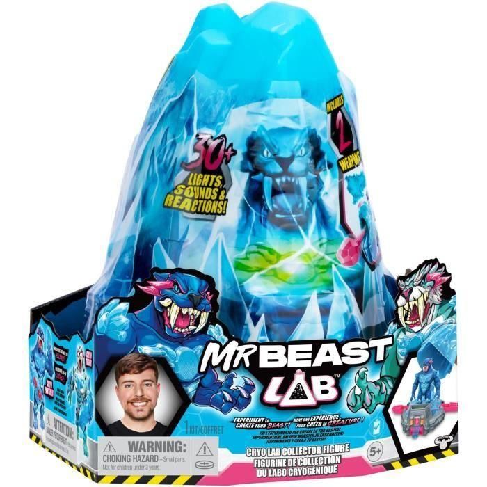 Cryo Lab - MOOSE TOYS - Mr. Beast Lab - 18 cm, 30 Lumieres et Sons, 2 Fauves a Collectionner 5 Cryo Lab - MOOSE TOYS - Mr. Beast Lab - 18 cm, 30 Lumieres et Sons, 2 Fauves a Collectionner 5