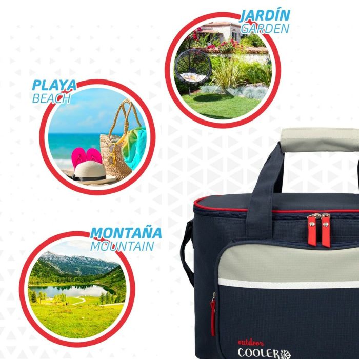 Sac Thermique Aktive 36 x 22 x 21 cm (6 Unités) 1