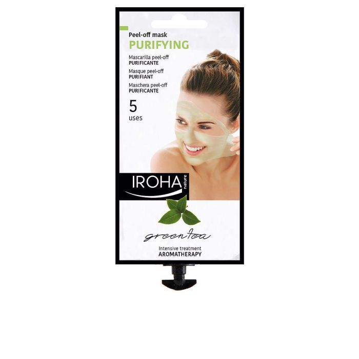 Iroha Masque Peel-Off Purifiant Au Thé Vert 5 Utilisations 0 Iroha Masque Peel-Off Purifiant Au Thé Vert 5 Utilisations 0