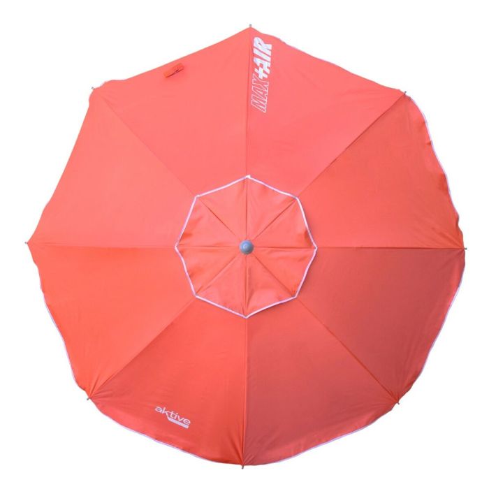 Parapluie Aktive Corail Ø 200 cm 200 x 200 x 200 cm 200 x 198 x 200 cm UV50 (6 Unités) 5