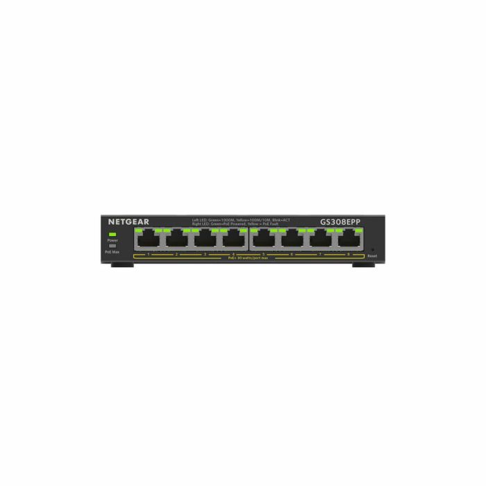 Switch Netgear GS308EPP-100PES RJ-45 2 Switch Netgear GS308EPP-100PES RJ-45 2