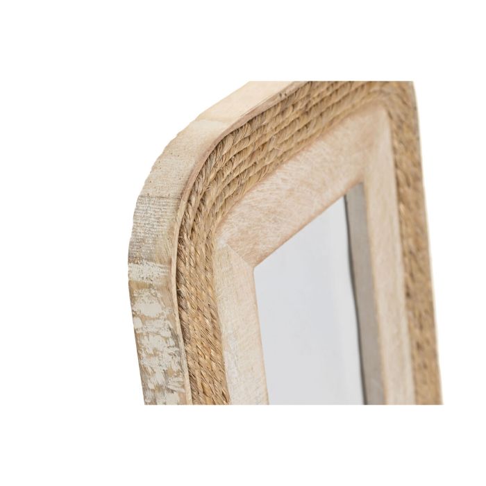 Cadre photo Home ESPRIT Marron Verre Corde Bois de manguier Naturel Cottage 2