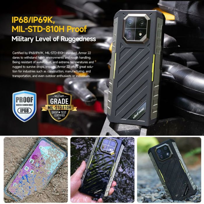 Smartphone Ulefone ARMOR X32 12 GB RAM 128 GB Noir 8