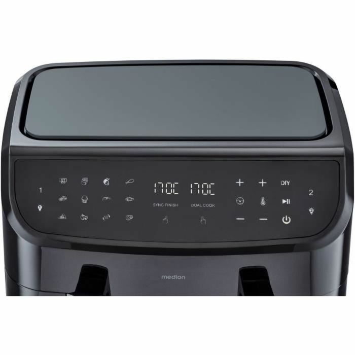 Friteuse à Air Medion LIFE P20 Noir 2600 W 8,7 l 3