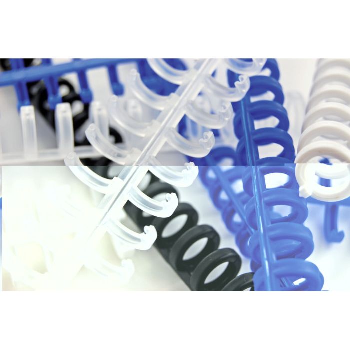 Peigne de reliure GBC ClickBind Transparent 16 mm (50 Unités) 1