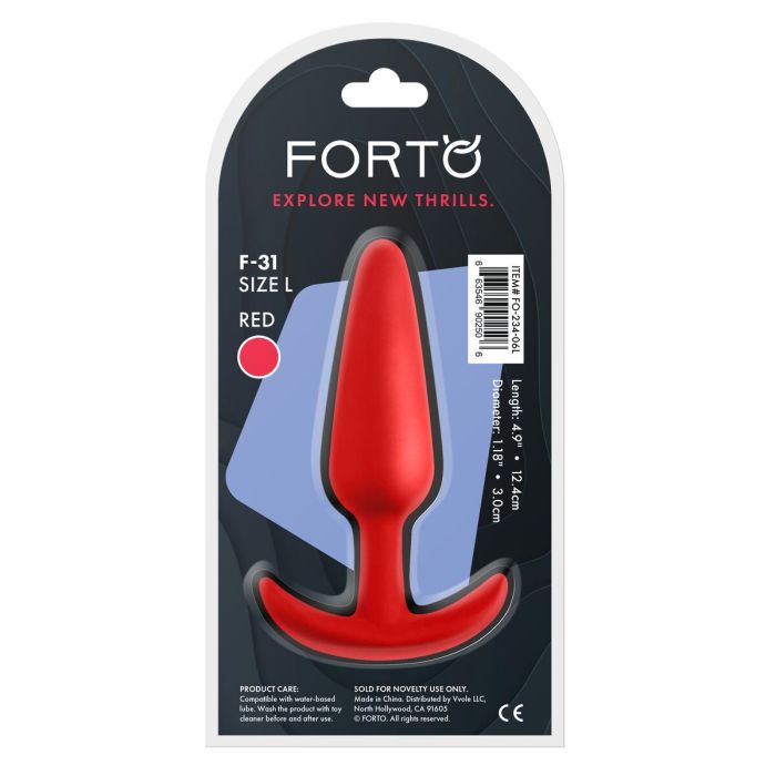 Plug Anal Forto Rouge 3 Plug Anal Forto Rouge 3