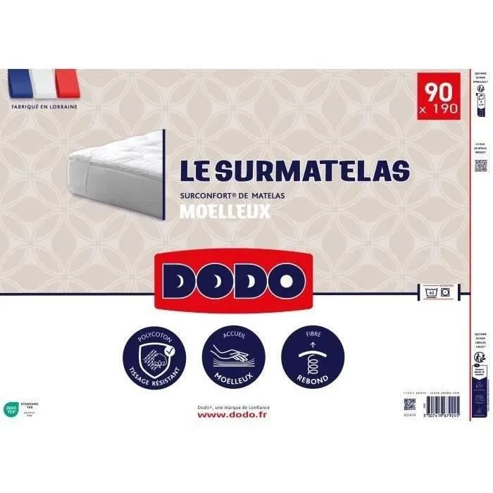 Dodo Protège-matelas 90x190 cm 2