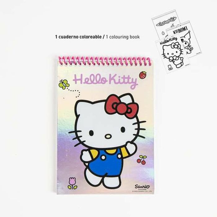 Ensemble de Papeterie Hello Kitty Rose 3