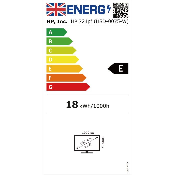 Écran HP Series 7 Pro Full HD 23,8" 100 Hz 1 Écran HP Series 7 Pro Full HD 23,8" 100 Hz 1