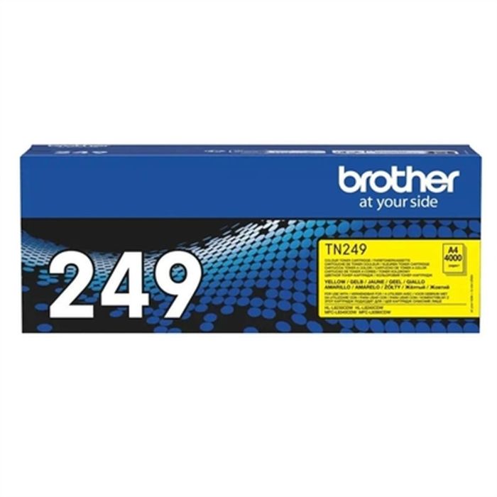 Brother TN249Y Toner Jaune Très Haute Capacité - 4000 pages