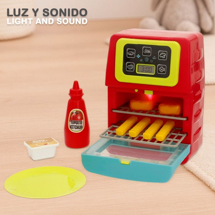 Friteuse jouet PlayGo 14 X 19,5 X 11 CM (4 Unités) 5