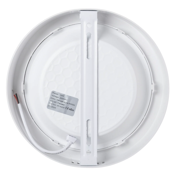 Plafonnier LED de Surface 12W 1200lm 6000K IP20 DOB [HO-PLC-12W-1200LM-CW] 4