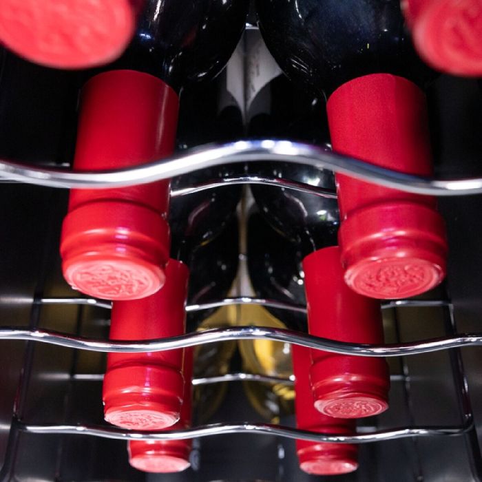 Bar à Vins Cecotec GrandSommelier 1250 CoolCrystal Noir 3