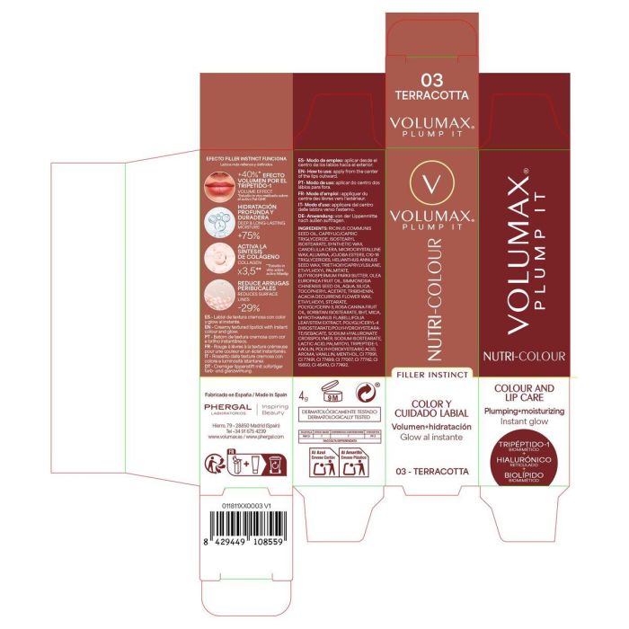 Baume à lèvres Volumax VOLUMAX PLUMP IT 4 g 0 Baume à lèvres Volumax VOLUMAX PLUMP IT 4 g 0