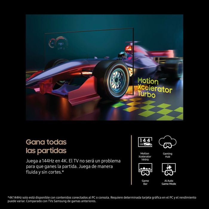 TV intelligente Samsung TQ85QN80FAUXXC 85" 4K Ultra HD HDR Neo QLED 6