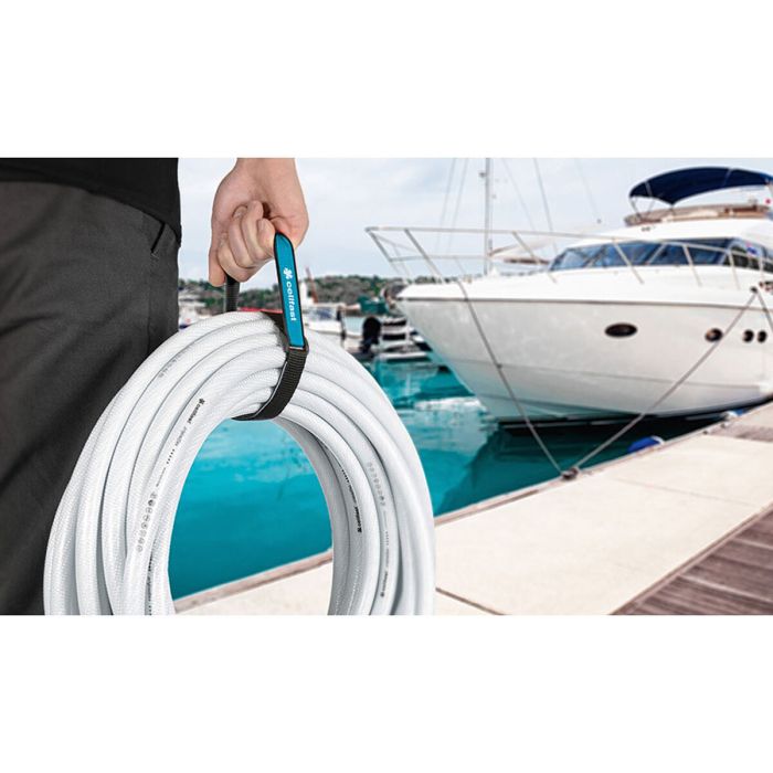 Jeu de tuyaux avec accessoires Cellfast Yacht PVC 20 m Ø 12,5 mm Extensible 1 Jeu de tuyaux avec accessoires Cellfast Yacht PVC 20 m Ø 12,5 mm Extensible 1