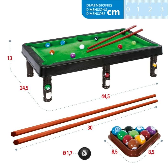 Billard CB Games 44,5 x 13 x 24,5 cm (12 Unités) 3