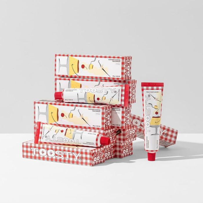 Dentifrice Toosty Toothpaste 80 g Pudding à la crème 3