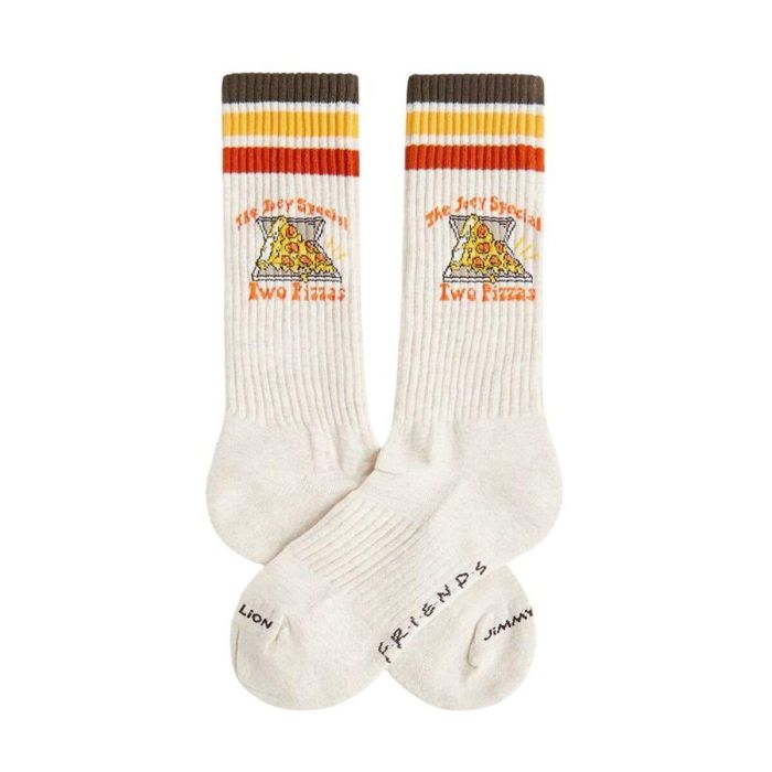 Chaussettes Jimmy Lion Athletic Friends The Joey Blanc 0 Chaussettes Jimmy Lion Athletic Friends The Joey Blanc 0