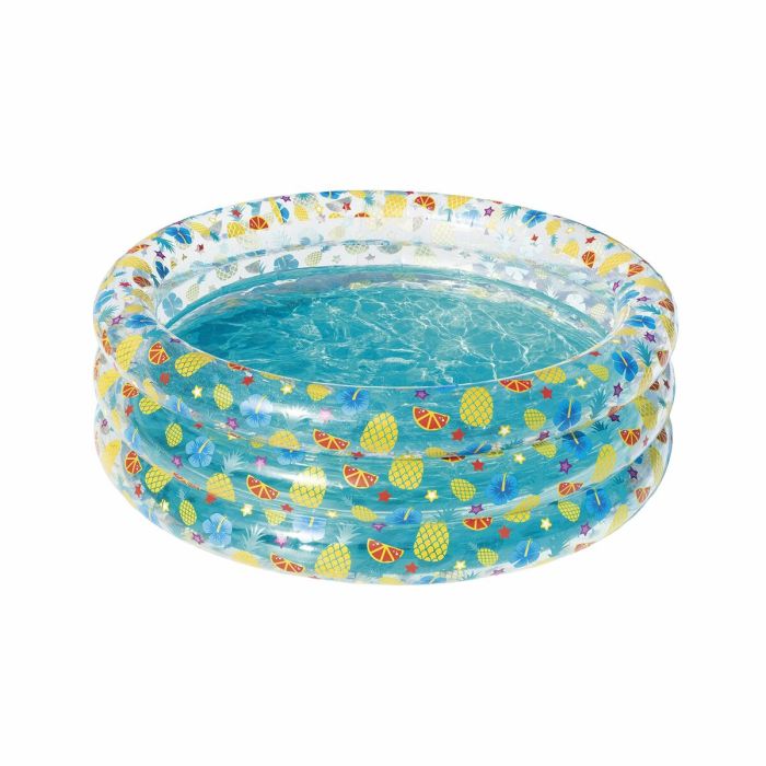 Bestway Piscine Gonflable 3 Anneaux Transparent Tropical 150x53 cm +6 Ans Jardin 51045 9 Bestway Piscine Gonflable 3 Anneaux Transparent Tropical 150x53 cm +6 Ans Jardin 51045 9