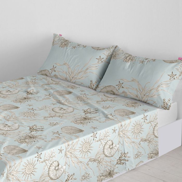 Drap HappyFriday Coral reef Multicouleur 240 x 270 cm 4