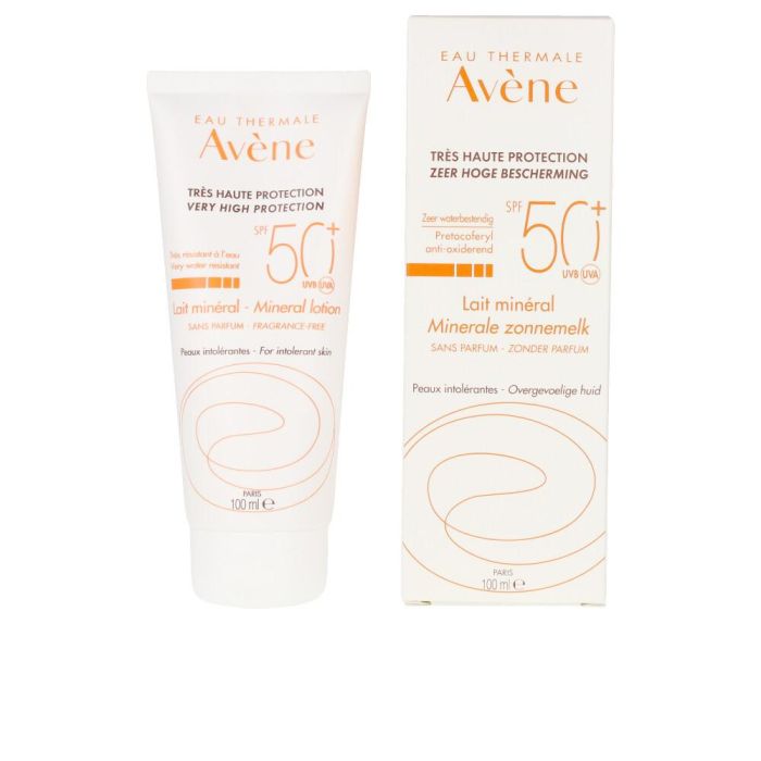 Avène Solaire Haute Protection Leche Mineral Spf50+ 100 mL 1